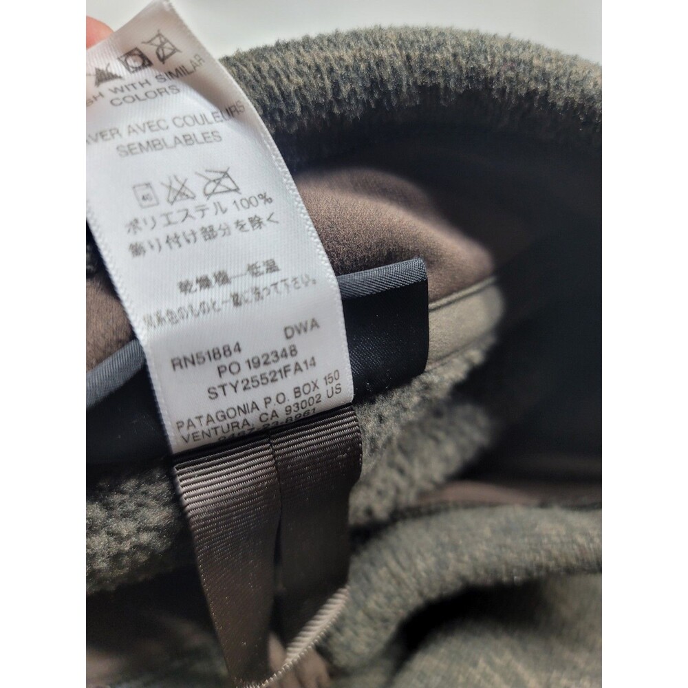 Patagonia Better Sweater Mens XL 1/4 Zip Fleece Pullover Jacket Brown 25521 - Picture 9 of 11